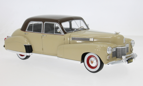 Cadillac Fleetwood Series 60  Special Sedan 1941 Beige/Donkerbruin - 1:18